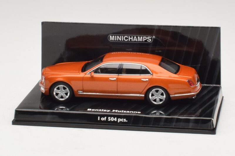 Bentley Mulsanne Orange Métallisé Minichamps 1:43 Bentley Mulsanne Orange Métallisé Minichamps 1:43 436139902 Métal Moulé