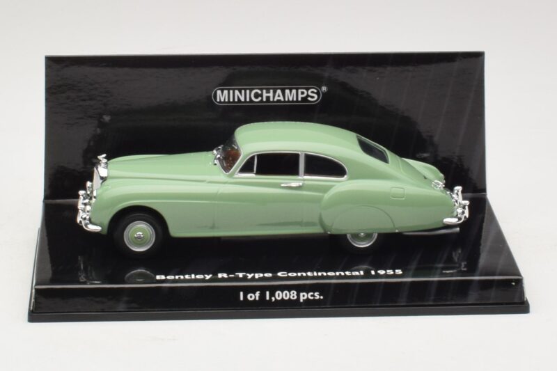 Bentley R-Type Continental Vert Minichamps 1:43 436139424 Métal Moulé