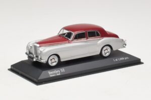 Bentley S2 Argent Rouge Minichamps 1:43 403139953 Métal Moulé — image 2 sur 4