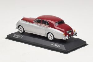 Bentley S2 Argent Rouge Minichamps 1:43 403139953 Métal Moulé — image 3 sur 4
