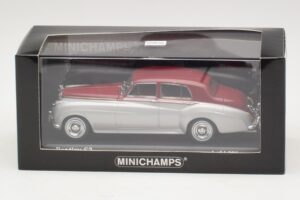 Bentley S2 Argent Rouge Minichamps 1:43 403139953 Métal Moulé — image 4 sur 4