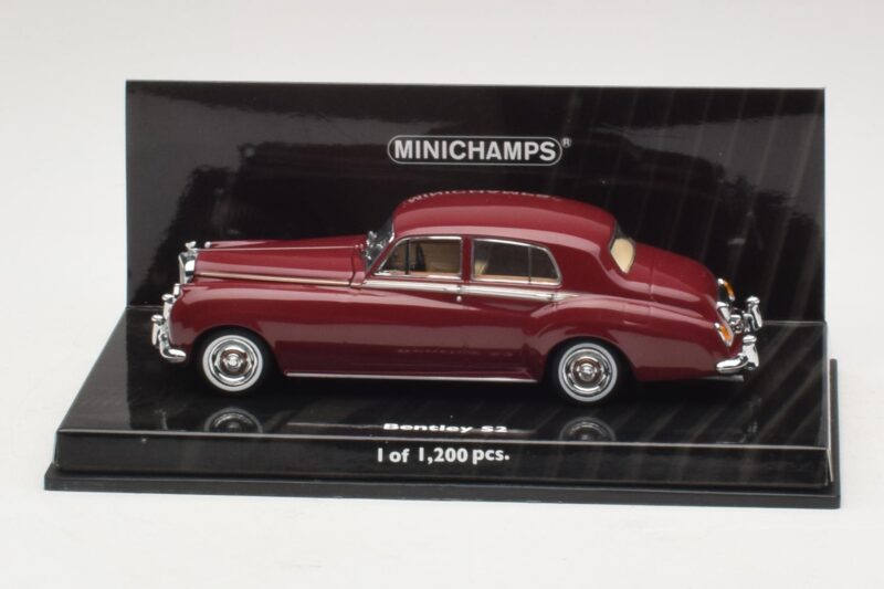 Bentley S2 Standard Saloon Rouge Minichamps 1:43 436139951-O1 Métal Moulé
