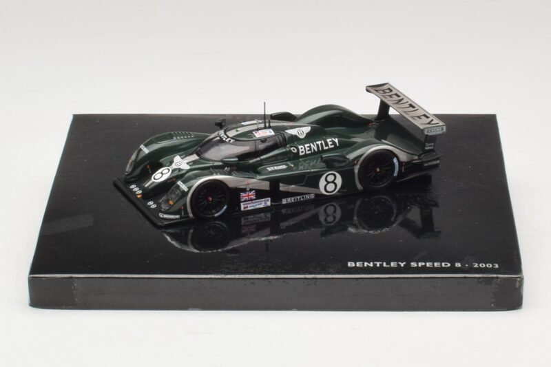 Bentley Speed 8 LMP900 #8 J. Herbert / D. Brabham / M. Blundell 24 Hours of Le Mans 2003 Minichamps 1:43 Bentley Speed 8 LMP900 #8 J. Herbert / D. Brabham / M. Blundell 24 Hours of Le Mans 2003 Minichamps 1:43 BL364 Métal Moulé