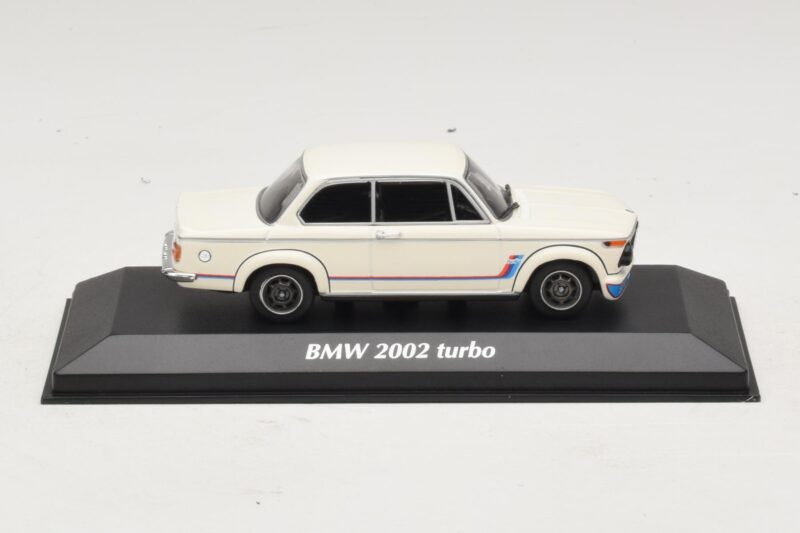 BMW 2002 Turbo Blanc Maxichamps 1:43 940022201 Métal Moulé