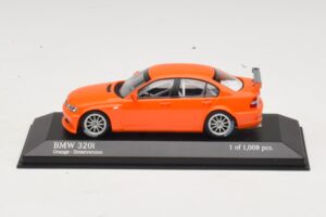 BMW 320i E46 Version Route Orange Minichamps 1:43 400052400 Métal Moulé