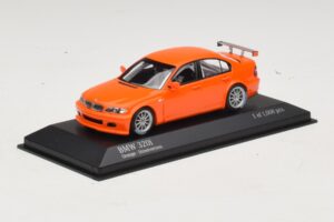 BMW 320i E46 Version Route Orange Minichamps 1:43 400052400 Métal Moulé — image 2 sur 4