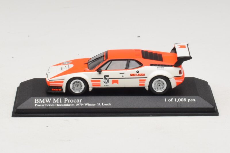 BMW M1 Procar #5 N. Lauda Procar Series 1979 Minichamps 1:43 BMW M1 Procar #5 N. Lauda Procar Series 1979 Minichamps 1:43 430792595 Métal Moulé