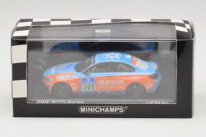 BMW M235i Team Adrenalin #308 Fischer / Zils 24 Hours of Nurburgring 2014 Minichamps 1:43 437142408 Métal Moulé — image 4 sur 4