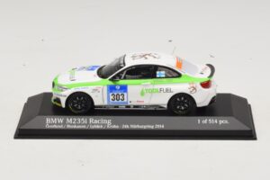 BMW M235i ToolFuel #303 Krohn 24 Hours of Nurburgring 2014 Minichamps 1:43 437142403 Métal Moulé