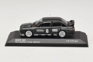 BMW M3 E30 #6 F. Grohs DTM 1987 Minichamps 1:43 430872006 Métal Moulé
