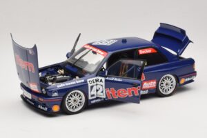BMW M3 E30 Auto Maass #42 H. Becker DTM 1992 Minichamps 1:18 180922042 Métal Moulé — image 2 sur 8