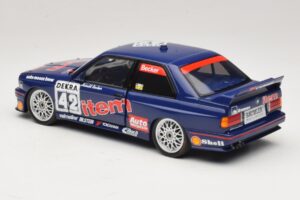 BMW M3 E30 Auto Maass #42 H. Becker DTM 1992 Minichamps 1:18 180922042 Métal Moulé — image 7 sur 8