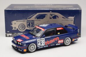 BMW M3 E30 Auto Maass #42 H. Becker DTM 1992 Minichamps 1:18 180922042 Métal Moulé — image 8 sur 8