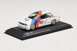 BMW M3 E30 M-Team Linder #47 Vogt / Herger Winners ETC Zolder 1987 Minichamps 1:43 430872047 Métal Moulé — image 2 sur 4