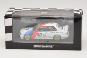 BMW M3 E30 M-Team Linder #47 Vogt / Herger Winners ETC Zolder 1987 Minichamps 1:43 430872047 Métal Moulé — image 4 sur 4
