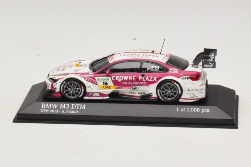 BMW M3 E92 DTM #16 A. Priaulx BMW Team RMG DTM 2013 Minichamps 1:43 410132216 Métal Moulé