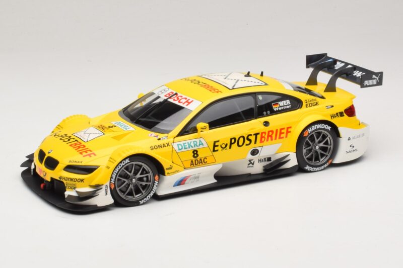 BMW M3 E92 DTM #8 D. Werner BMW Team Schnitzer 2012 Minichamps 1:18 100122208 Métal Moulé