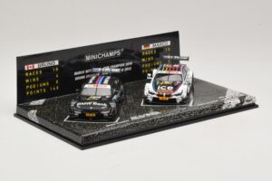 BMW M3 & M4 DTM Champions Set B. Spengler / M. Wittmann 2012 & 2014 Minichamps 1:43 412020723 Métal Moulé — image 2 sur 5
