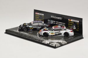 BMW M3 & M4 DTM Champions Set B. Spengler / M. Wittmann 2012 & 2014 Minichamps 1:43 412020723 Métal Moulé — image 3 sur 5