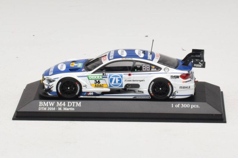 BMW M4 F82 DTM #36 M. Martin BMW Team RBM DTM 2016 Minichamps 1:43 BMW M4 F82 DTM #36 M. Martin BMW Team RBM DTM 2016 Minichamps 1:43 410162436 Métal Moulé