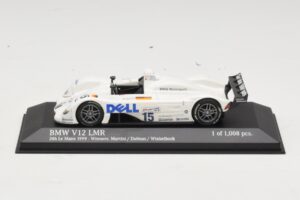 BMW V12 LMR #15 P. Martini / Y. Dalmas / J. Winkelhock 24 Hours of Le Mans Winner 1999 Minichamps 1:43 430992915 Métal Moulé