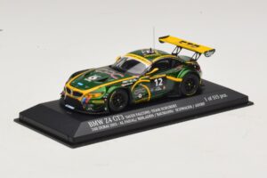 BMW Z4 GT3 Saudi Falcons #12 Al Faisal / Binladen 24 Hours of Dubai 2013 Minichamps 1:43 437132412 Métal Moulé — image 2 sur 4