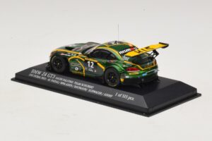 BMW Z4 GT3 Saudi Falcons #12 Al Faisal / Binladen 24 Hours of Dubai 2013 Minichamps 1:43 437132412 Métal Moulé — image 3 sur 4