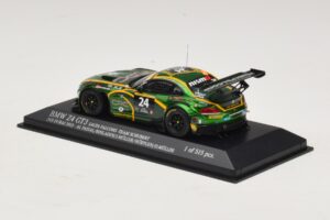 BMW Z4 GT3 Saudi Falcons #24 Al Faisal / Binladen 24 Hours of Dubai 2013 Minichamps 1:43 437132424 Métal Moulé — image 3 sur 4