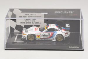 BMW Z4 GT3 Steiff #7 Muller / Ara Super GT 2015 Minichamps 1:43 447152007 Métal Moulé — image 4 sur 5