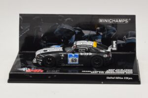 BMW Z4 M Coupe #69 Adams / K. Ludwig ADAC 24h Nürburgring 2009 Minichamps 1:43 400092769 Métal Moulé