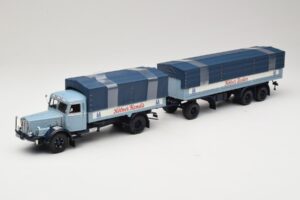 Bussing 8000S13 Pritschenzug Kölner Zucker Minichamps 1:43 499079920 Métal Moulé