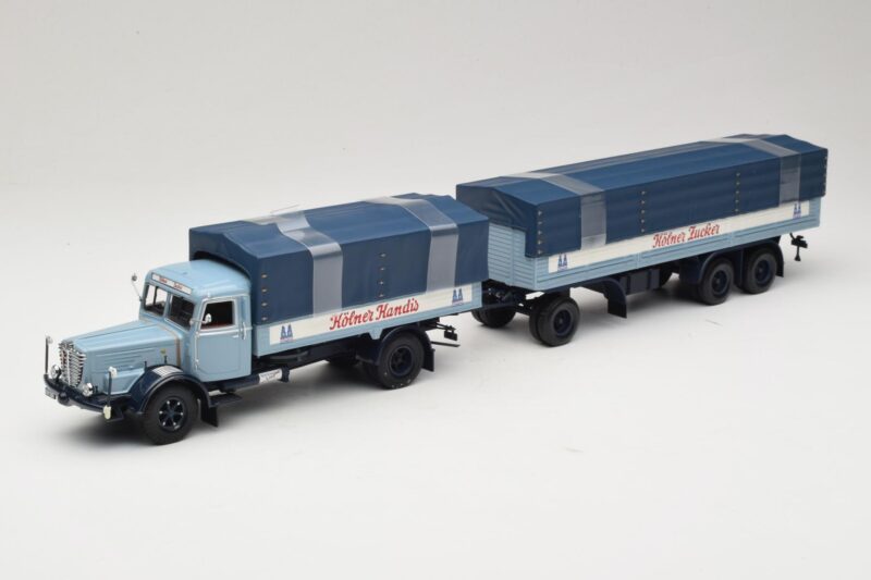 Bussing 8000S13 Pritschenzug Kölner Zucker Minichamps 1:43 499079920 Métal Moulé