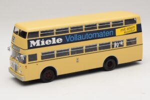 Bussing D2U Heckturen Miele Minichamps 1:43 439071086 Métal Moulé