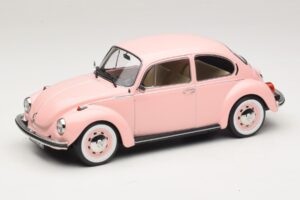 Volkswagen 1303 Pastel Pink New Baby Gift Norev 1:18 188677 Métal Moulé