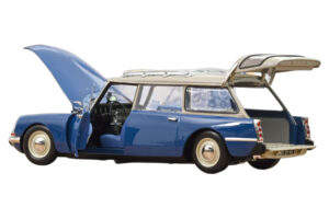 Citroën DS 21 Break Danube Blue Norev 1:18 181772 Métal Moulé — image 2 sur 4