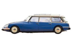 Citroën DS 21 Break Danube Blue Norev 1:18 181772 Métal Moulé — image 4 sur 4