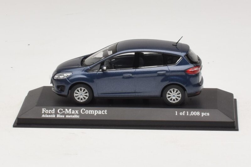 Ford C-Max Compact Bleu Métallisé Minichamps 1:43 400089001 Métal Moulé