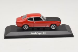 Ford Capri I Rouge Avec Capot Noir Maxichamps 1:43 940085801 Métal Moulé