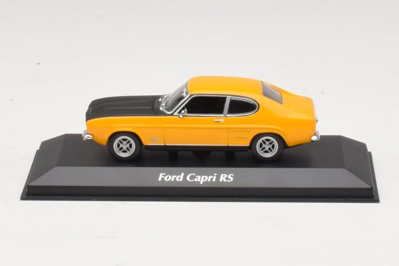 Ford Capri Mk1 RS Jaune avec Capot Noir Maxichamps 1:43 Ford Capri Mk1 RS Jaune avec Capot Noir Maxichamps 1:43 940085800 Métal Moulé