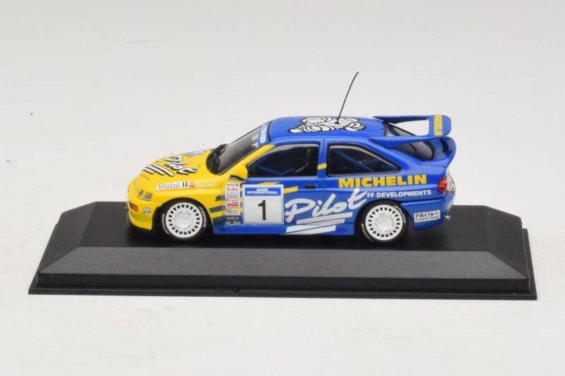 Ford Escort #1 Michelin M. Wilson / B. Thomas British Rally Champion 1994 Minichamps 1:43 430948291 Métal Moulé