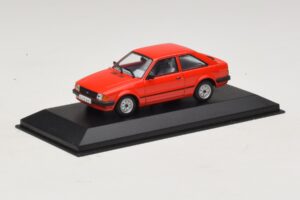 Ford Escort Mk3 3 Portes Rouge Minichamps 1:43 400085000 Métal Moulé — image 2 sur 4