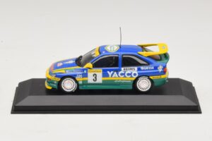 Ford Escort RS #3 Bernardini / Occelli Rally Monte Carlo Winner 1996 Minichamps 1:43 430968203 Métal Moulé