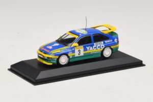 Ford Escort RS #3 Bernardini / Occelli Rally Monte Carlo Winner 1996 Minichamps 1:43 430968203 Métal Moulé — image 2 sur 4