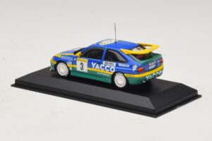 Ford Escort RS #3 Bernardini / Occelli Rally Monte Carlo Winner 1996 Minichamps 1:43 430968203 Métal Moulé — image 3 sur 4