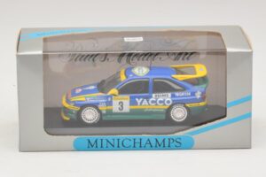 Ford Escort RS #3 Bernardini / Occelli Rally Monte Carlo Winner 1996 Minichamps 1:43 430968203 Métal Moulé — image 4 sur 4