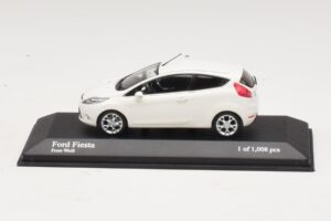 Ford Fiesta Mk6 Blanc Minichamps 1:43 400088002 Métal Moulé