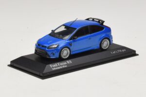 Ford Focus RS Mk2 Bleu Métallisé Minichamps 1:43 400088101 Métal Moulé — image 2 sur 4