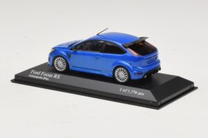 Ford Focus RS Mk2 Bleu Métallisé Minichamps 1:43 400088101 Métal Moulé — image 3 sur 4