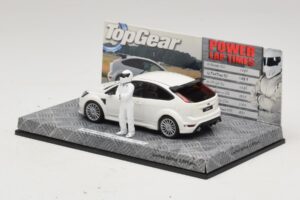 Ford Focus RS Mk2 Top Gear Blanc Avec Figurine Minichamps 1:43 519438810 Métal Moulé — image 3 sur 5
