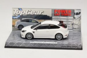 Ford Focus RS Mk2 Top Gear Blanc Sans Figurine Minichamps 1:43 519438810-R1 Métal Moulé